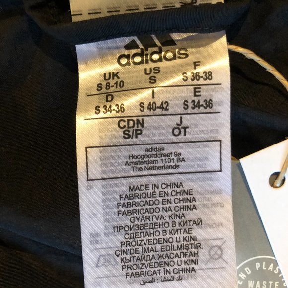 Brand New Women's Adidas ESSENTIALS REPEAT LOGO LOOSE-FIT WINDBREAKER - Picture 7 of 12